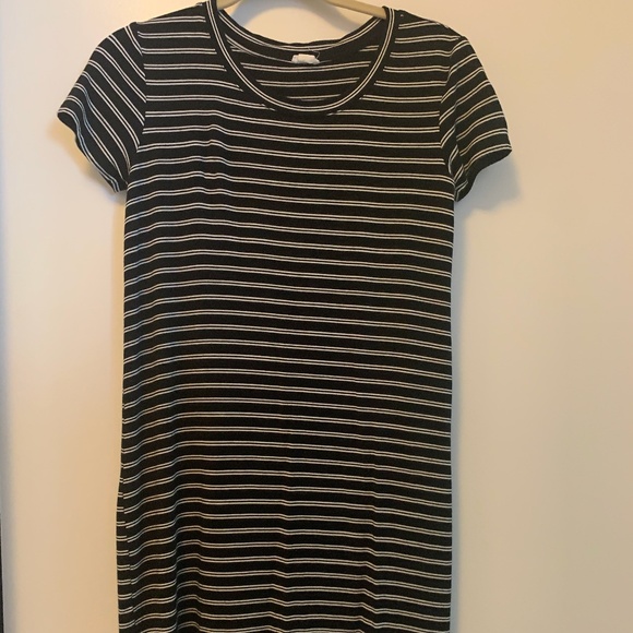 Garage - Striped T-shirt Dress - Picture 2 of 3